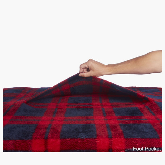 Slanket - The Original Blanket with Sleeves has a cozy foot pocket to keep your piggies warm