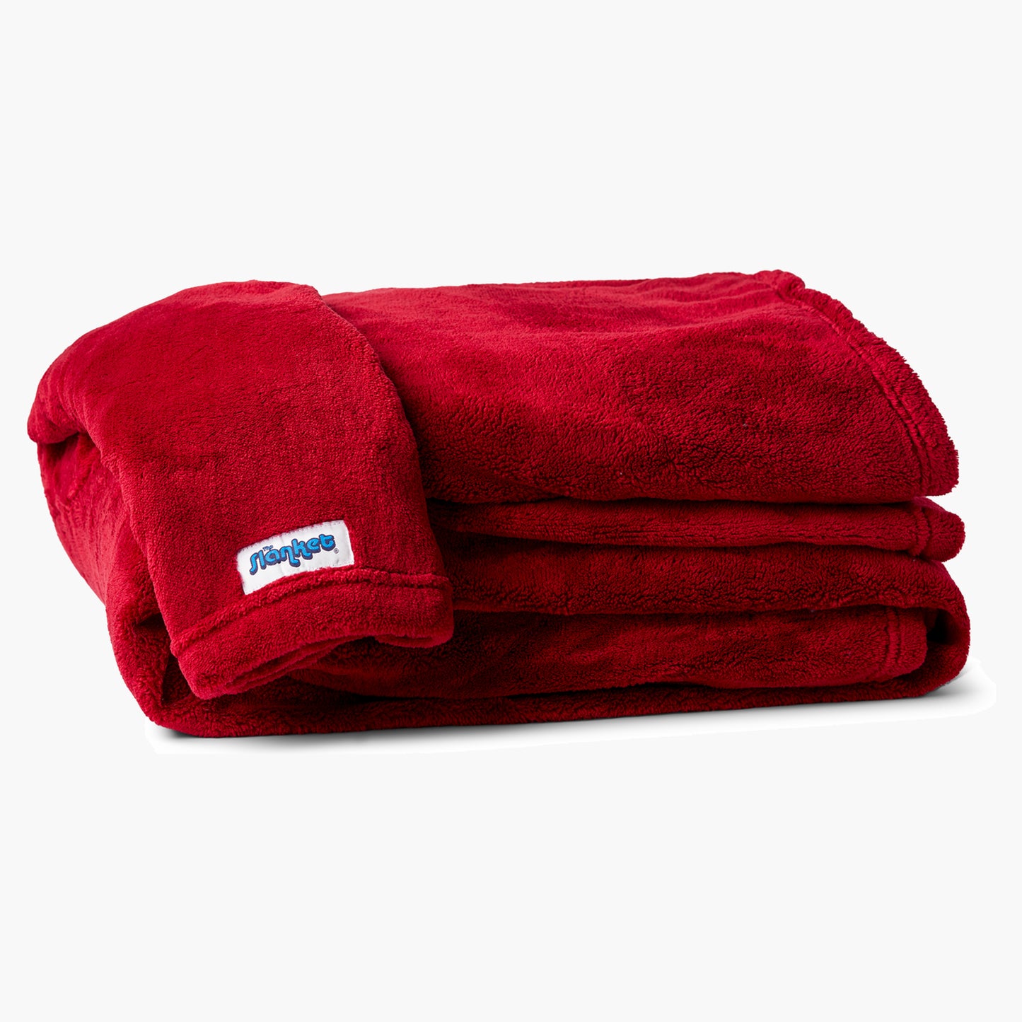 Slanket - The Original Blanket with Sleeves folded with logo showing