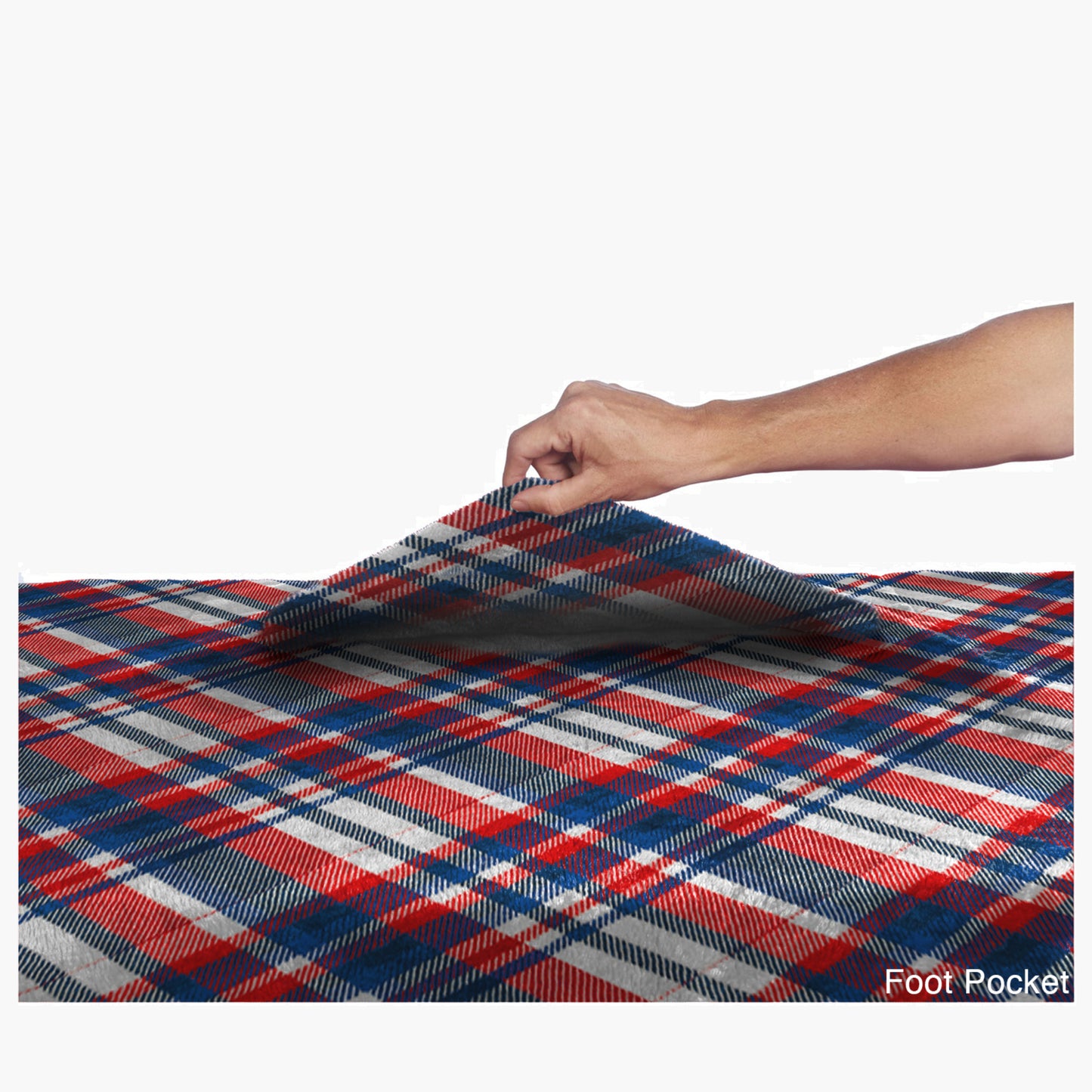 Slanket - The Original Blanket with Sleeves has a cozy foot pocket to keep your piggies warm