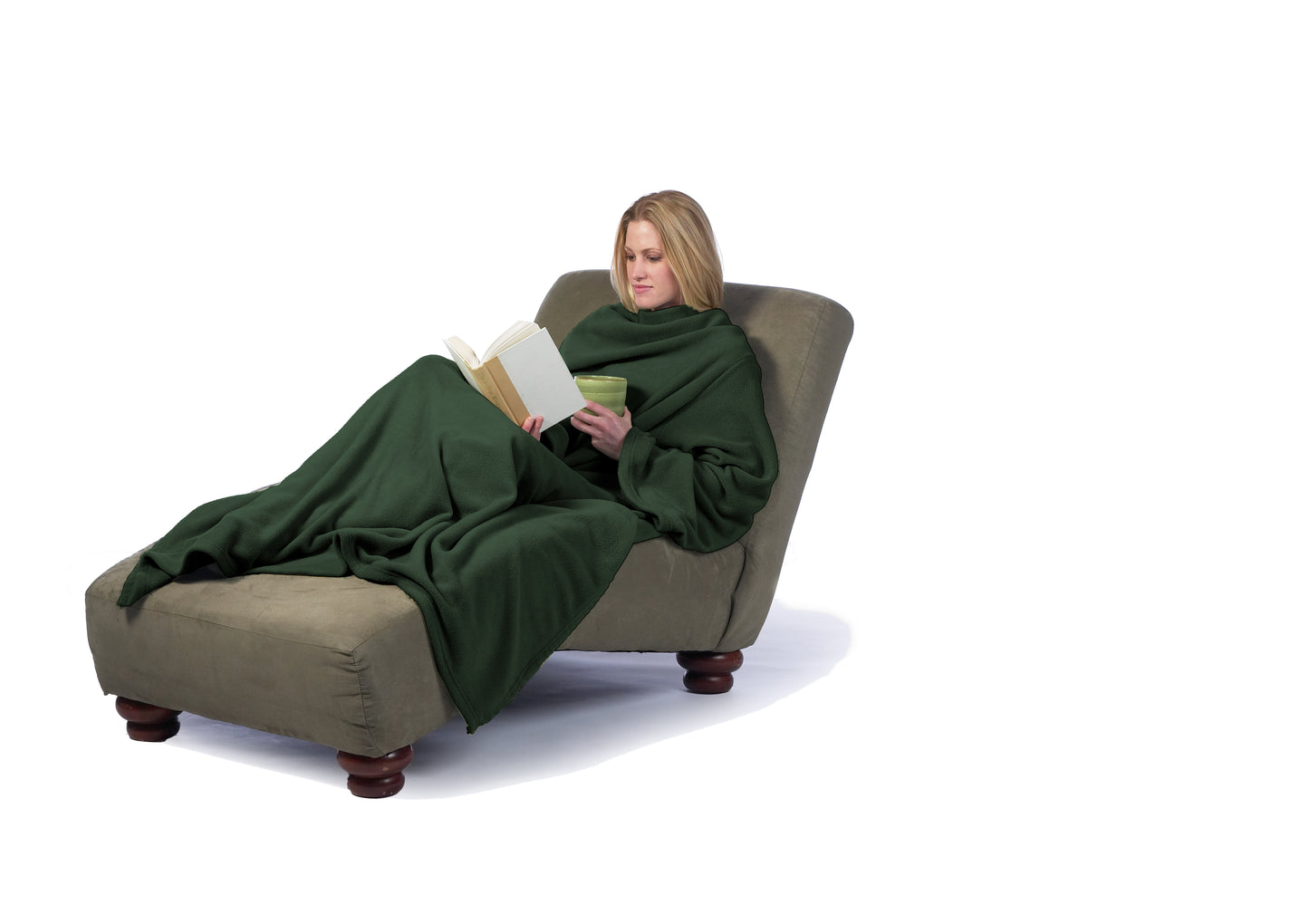 The Ultimate Slanket - Hunter Green