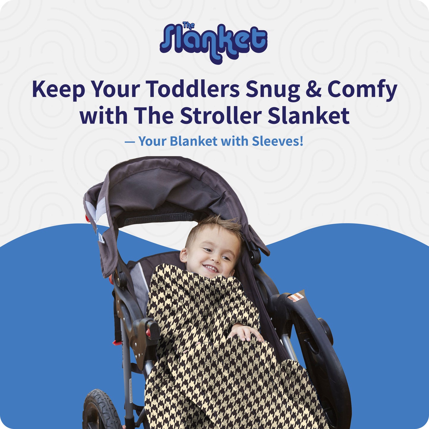 Stroller Slanket - Houndstooth