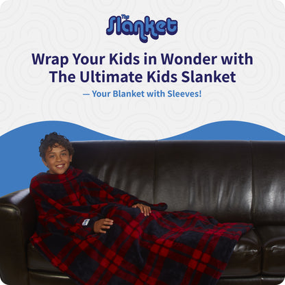 Ultimate Kids Slanket - Plaid