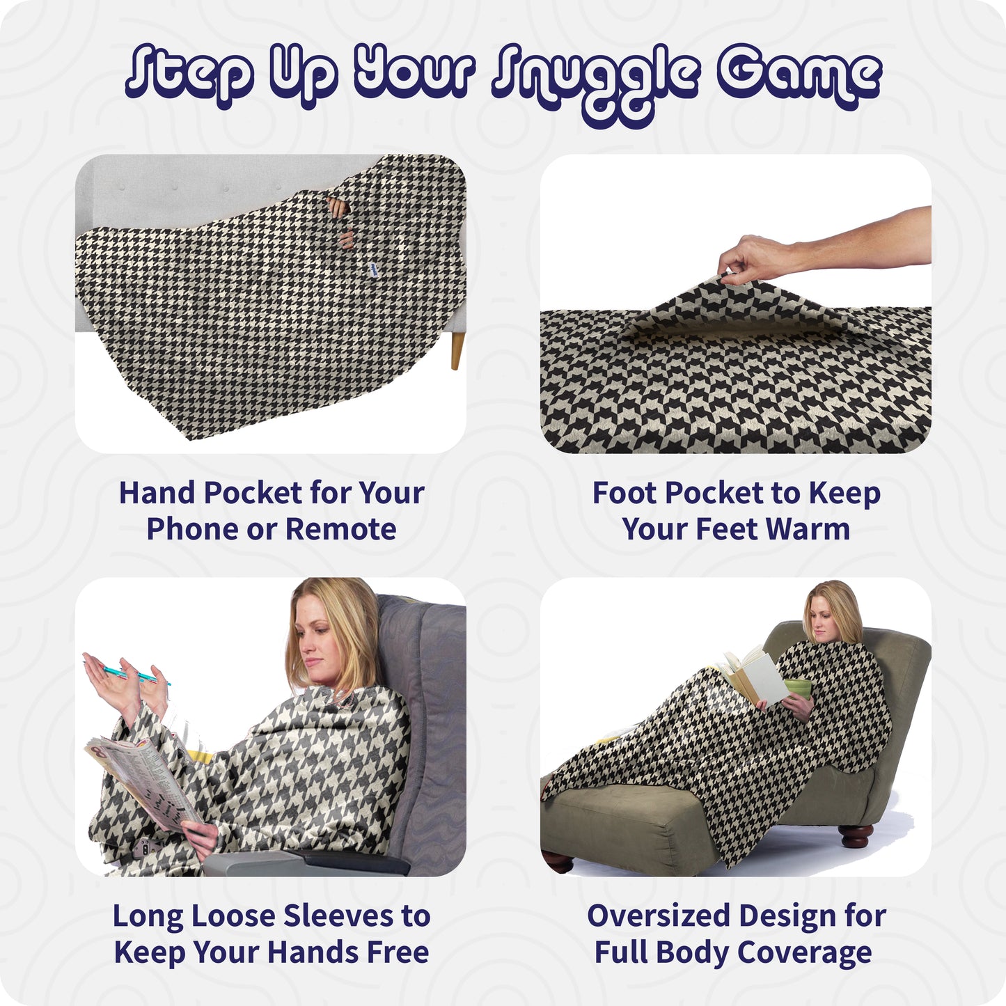 Ultimate Slanket - Houndstooth