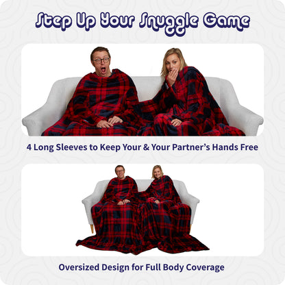 Slanket Siamese - Plaid