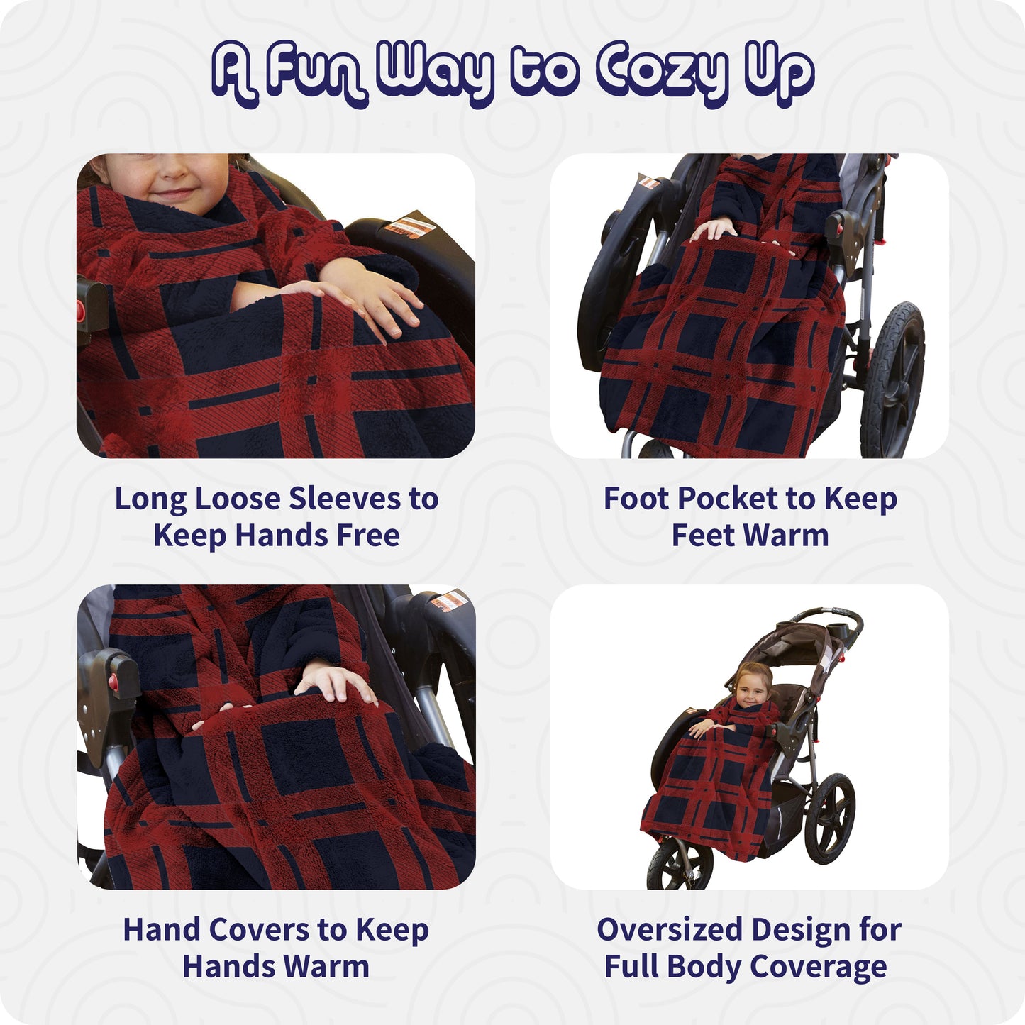 Stroller Slanket - Plaid