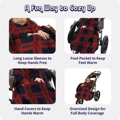Stroller Slanket - Plaid