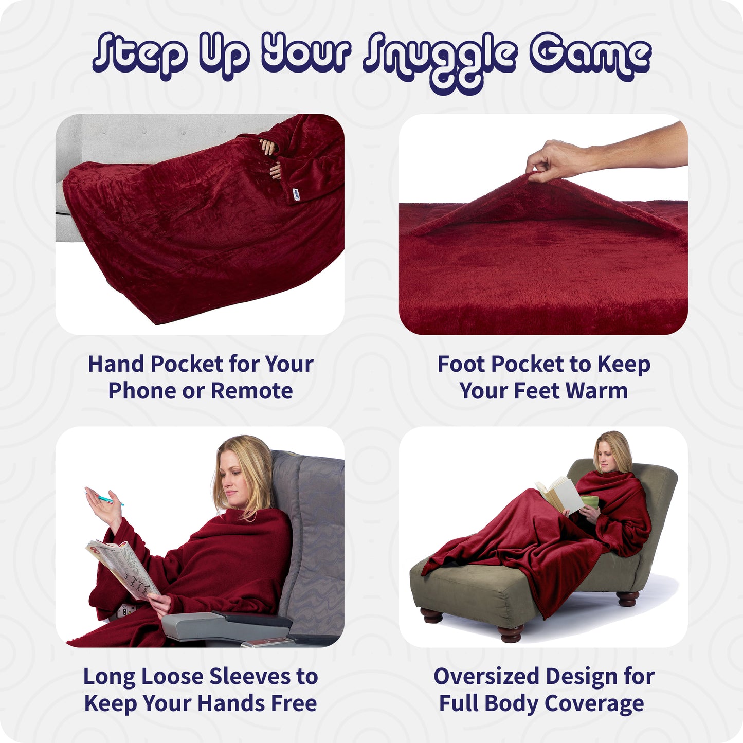 Ultimate Slanket - Ruby Wine