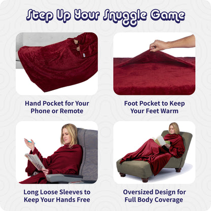 Ultimate Slanket - Ruby Wine