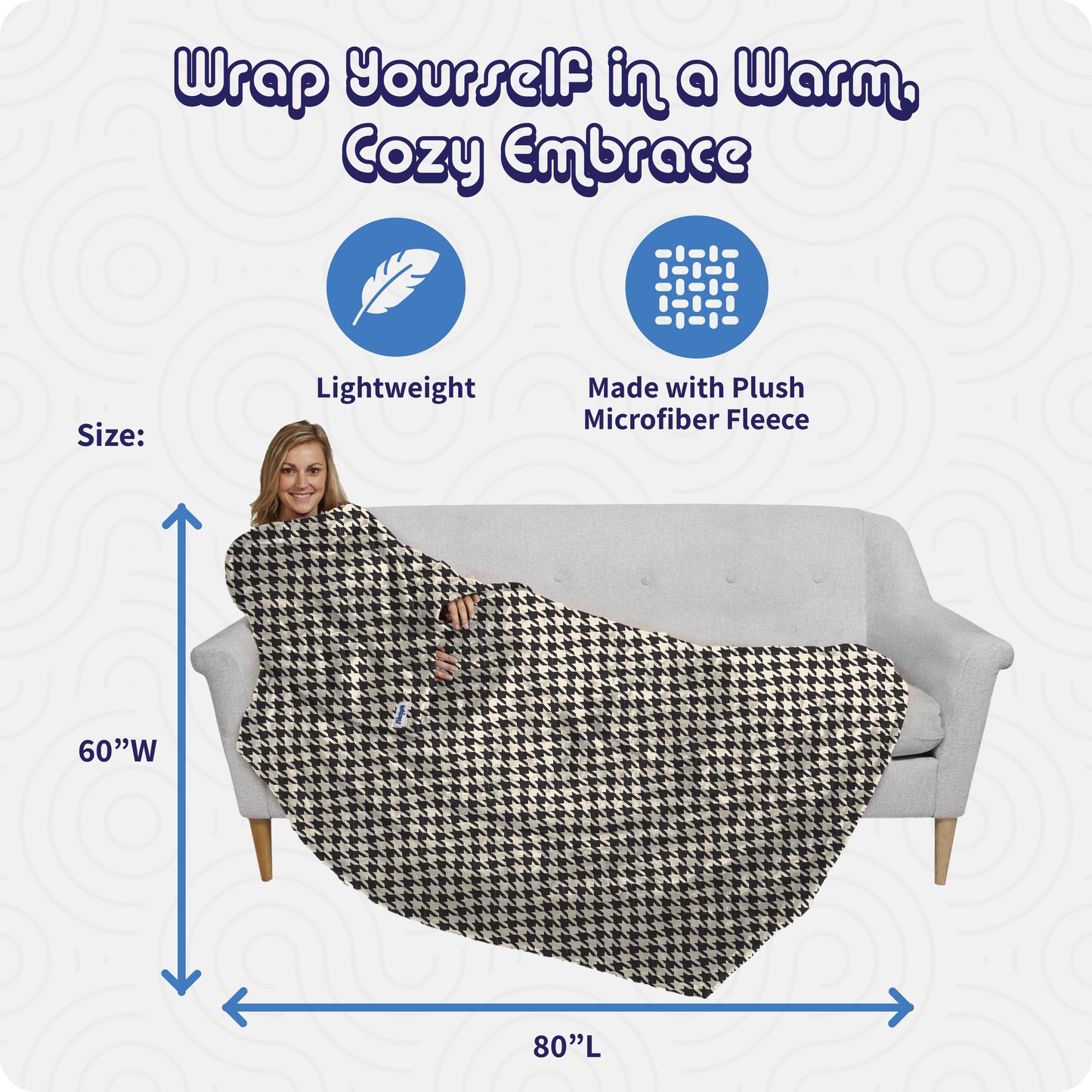 Ultimate Slanket - Houndstooth