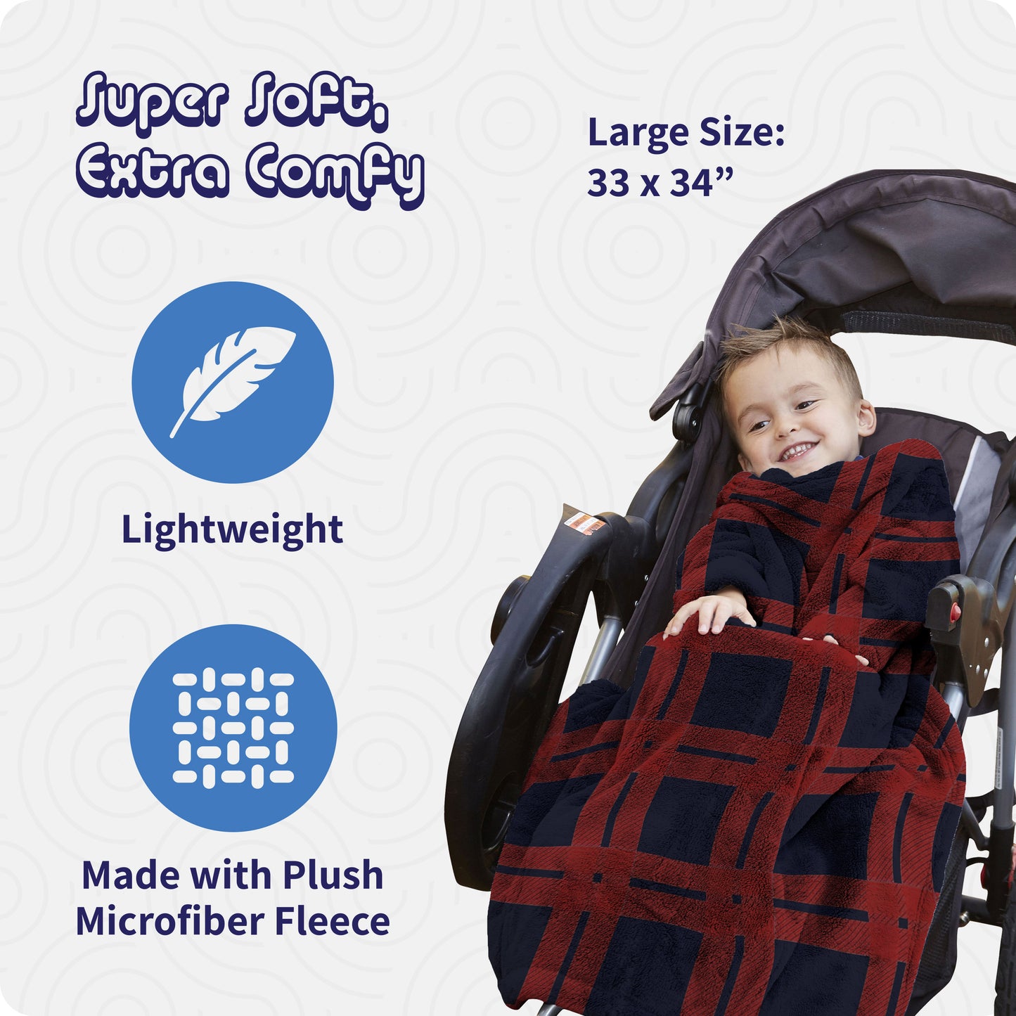 Stroller Slanket - Plaid