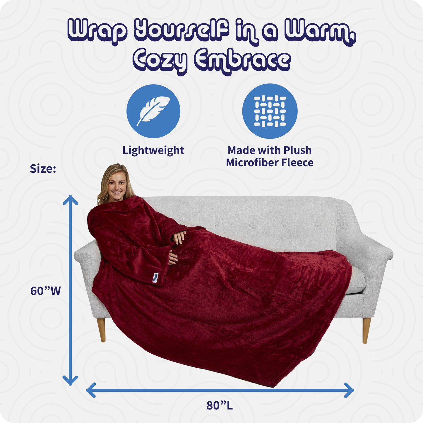 Ultimate Slanket - Ruby Wine