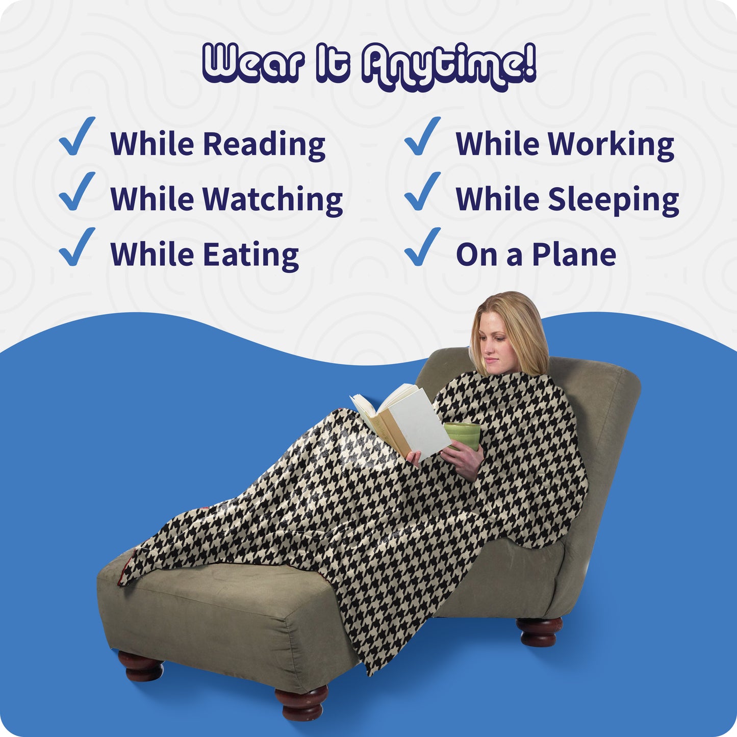 Ultimate Slanket - Houndstooth