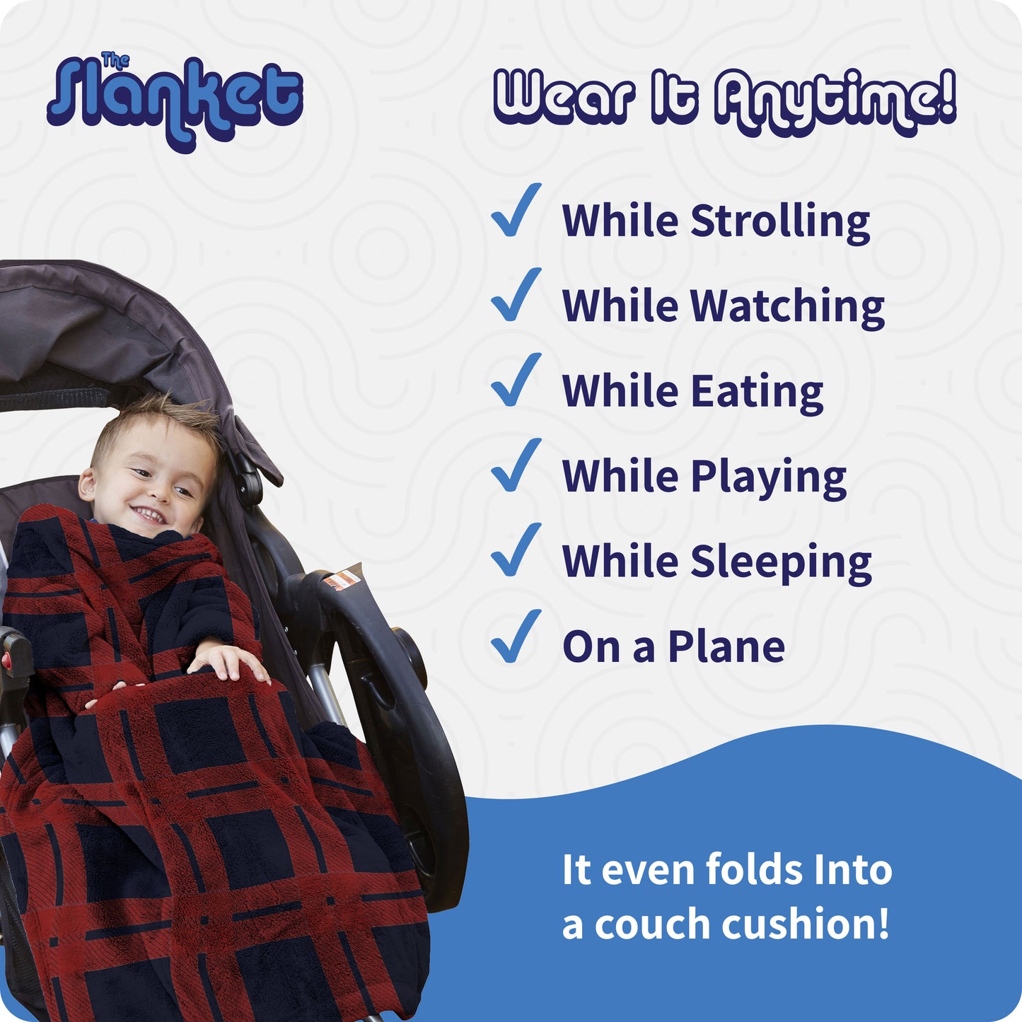 Stroller Slanket - Plaid
