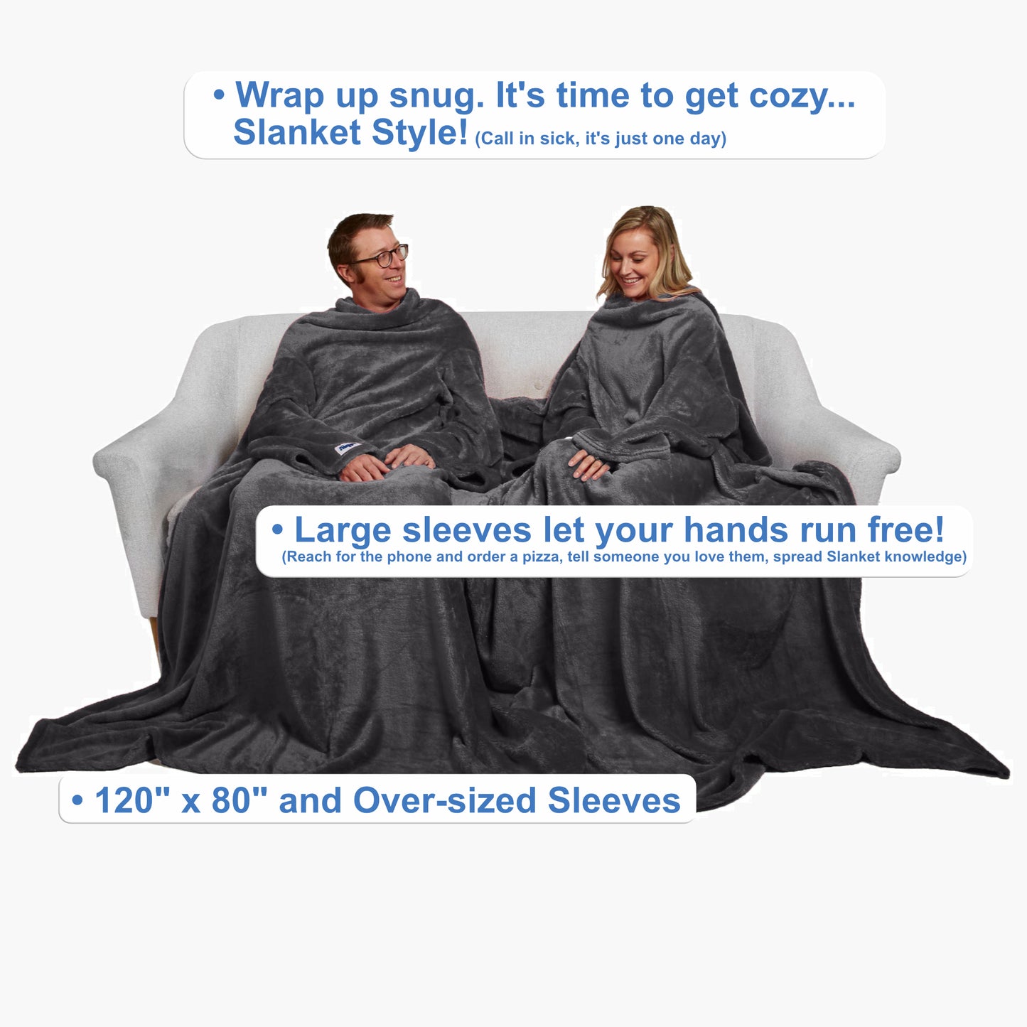 Slanket Siamese - Grey