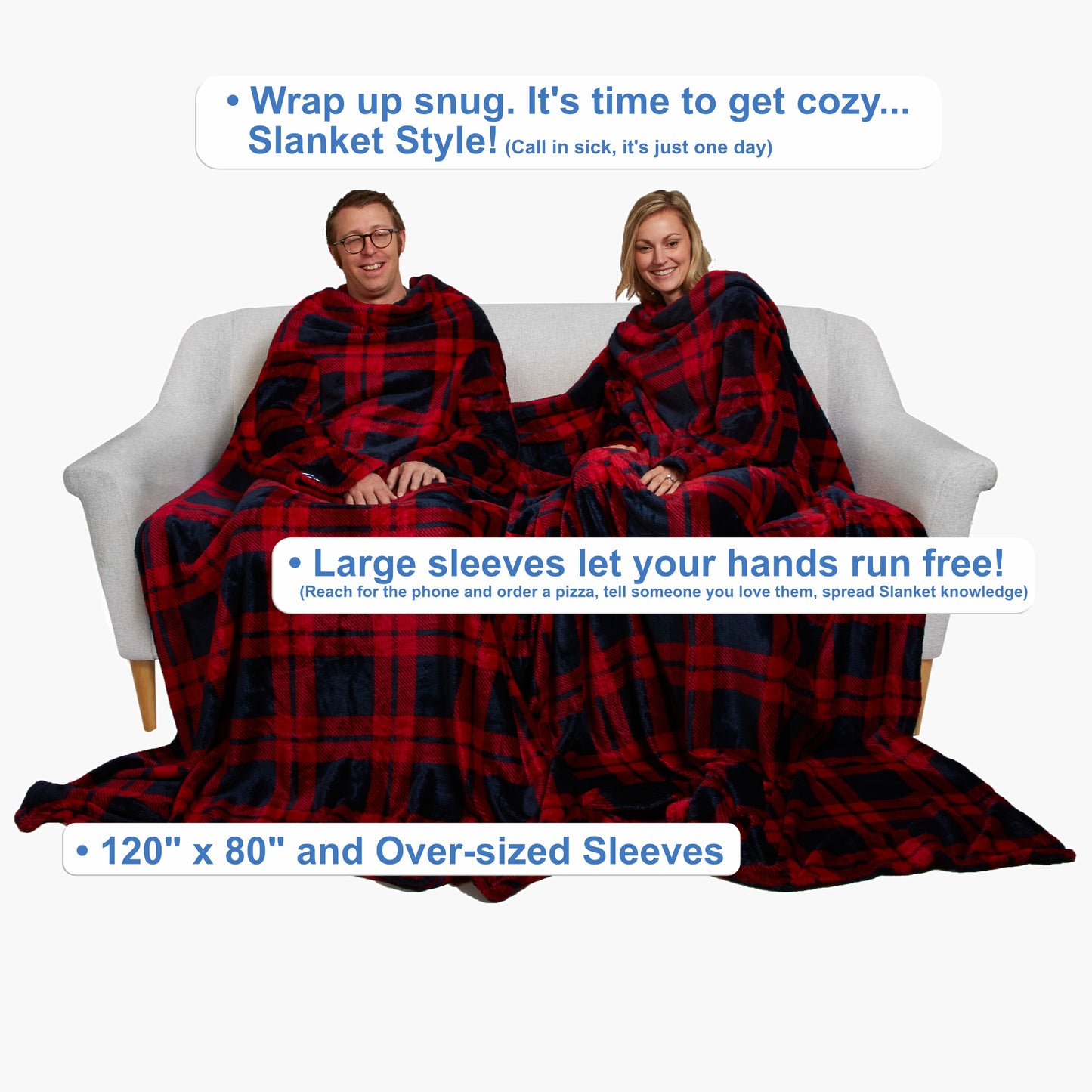 Slanket Siamese - Plaid