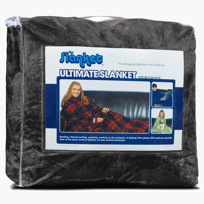 Slanket - The Original Blanket  with Sleeves packaging which comes in a zip poly bag