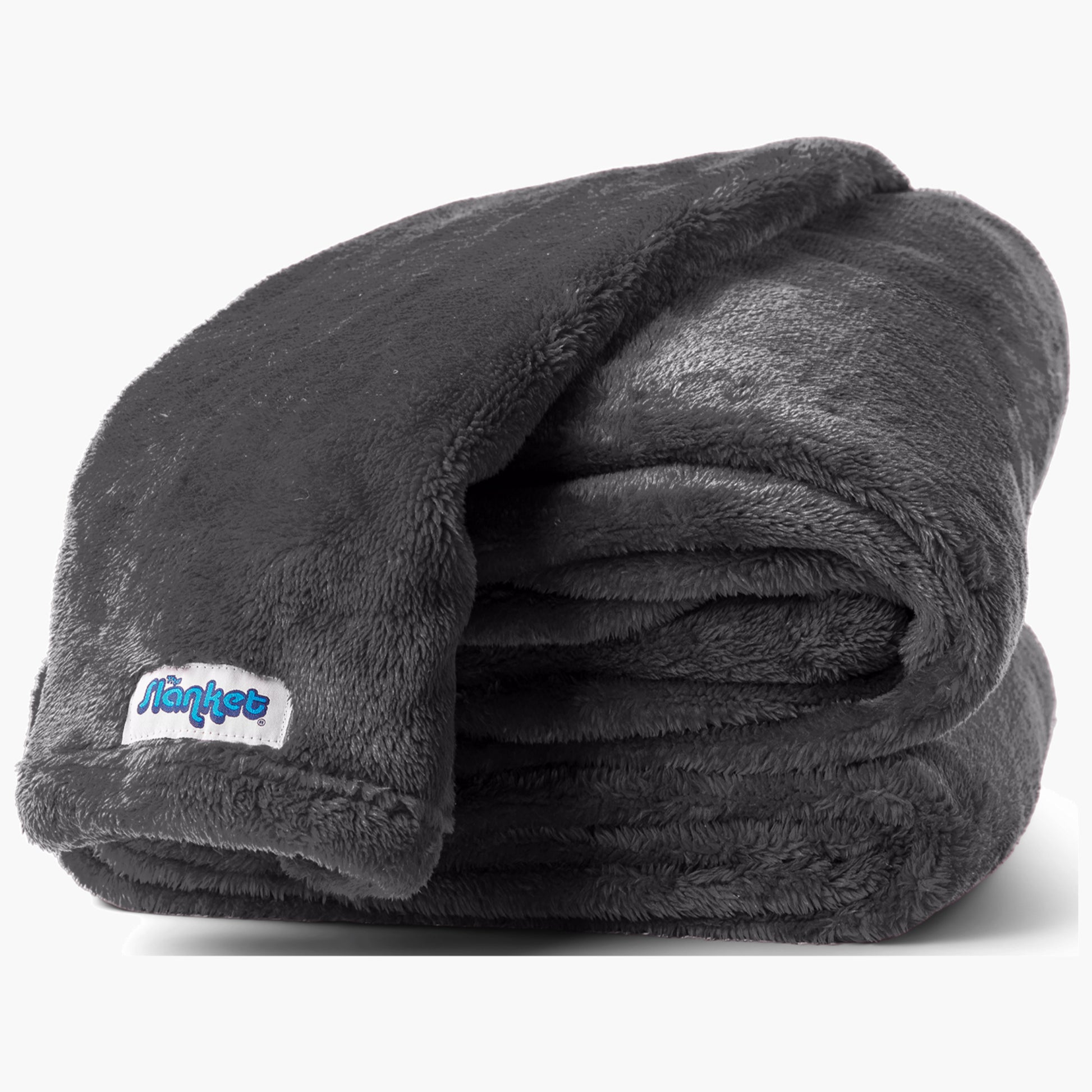 Slanket - The Original Blanket with Sleeves folded with logo showing