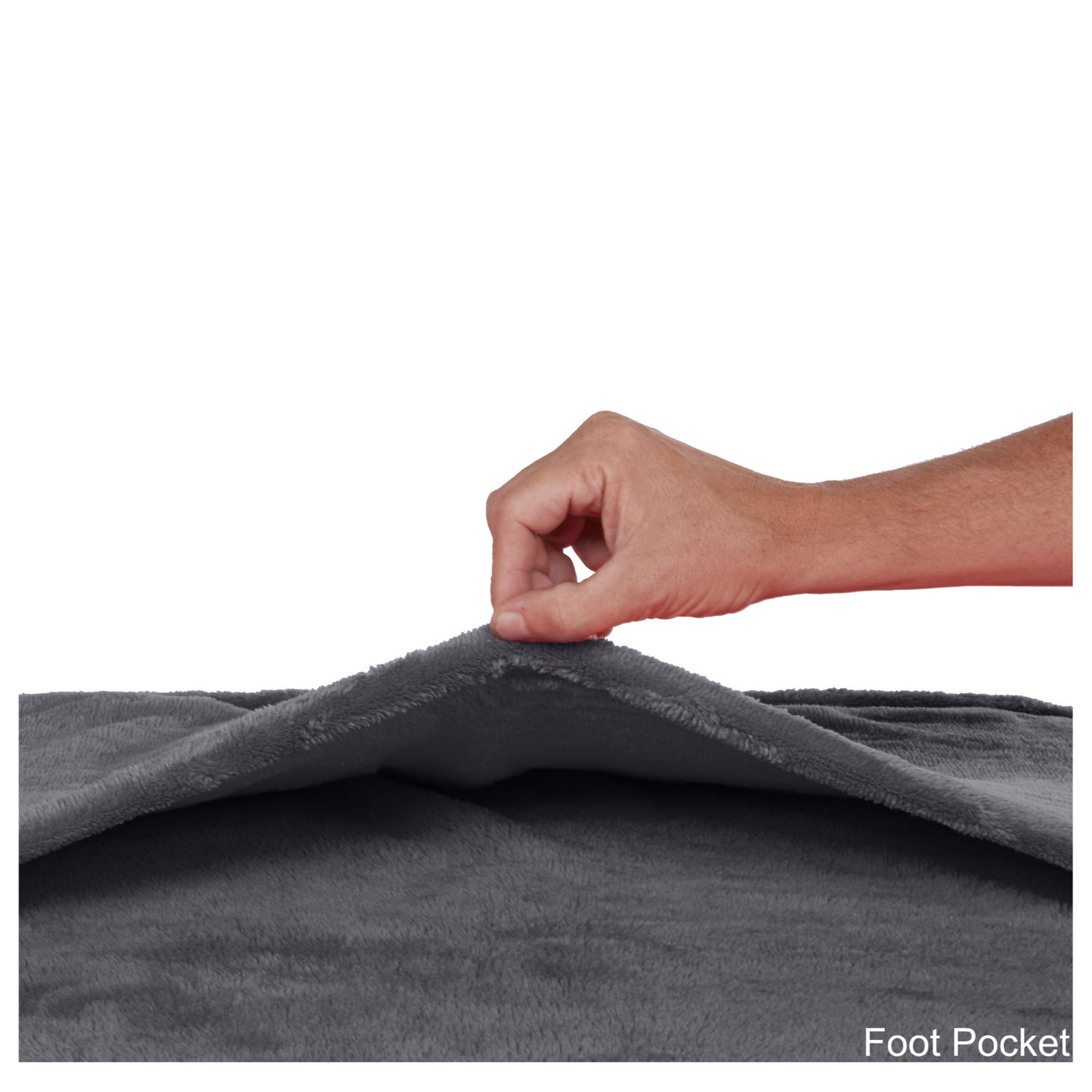 Slanket - The Original Blanket with Sleeves has a cozy foot pocket to keep your piggies warm