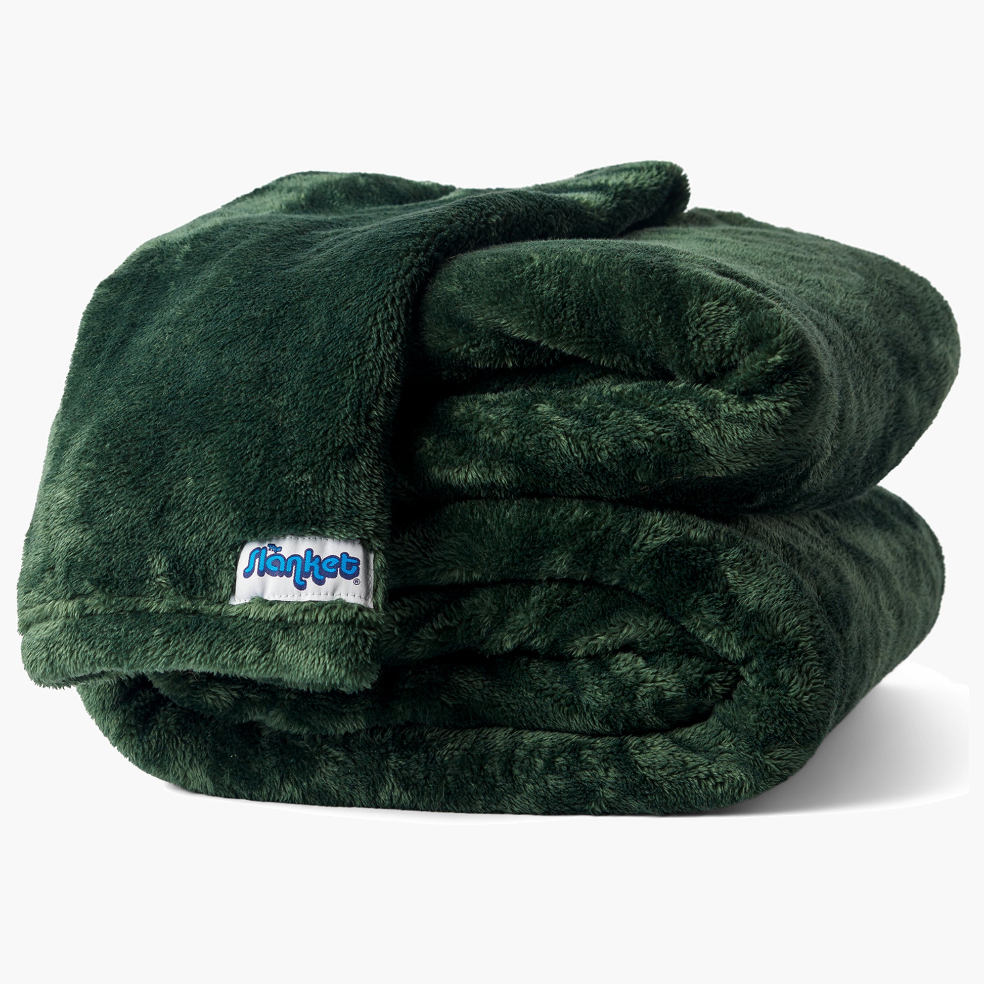 Slanket - The Original Blanket with Sleeves folded with logo showing