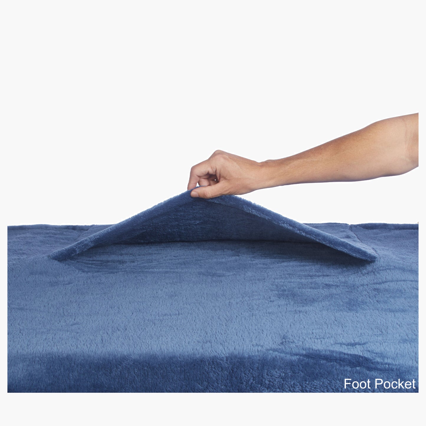 Slanket - The Original Blanket with Sleeves has a cozy foot pocket to keep your piggies warm