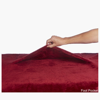 Slanket - The Original Blanket with Sleeves has a cozy foot pocket to keep your piggies warm