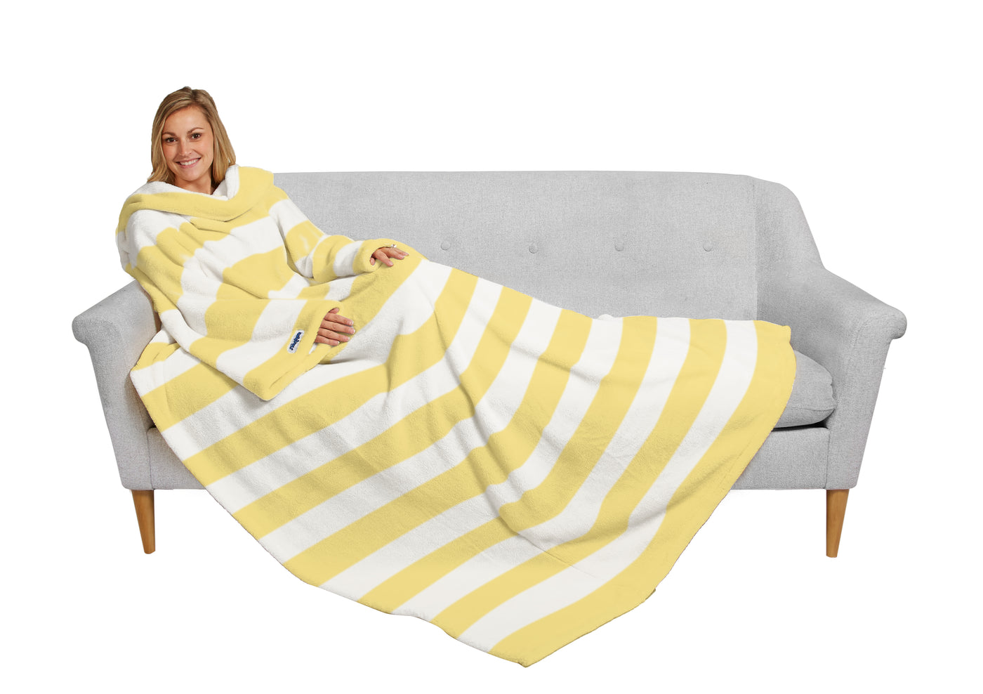 The Ultimate Slanket - Yellow Stripe