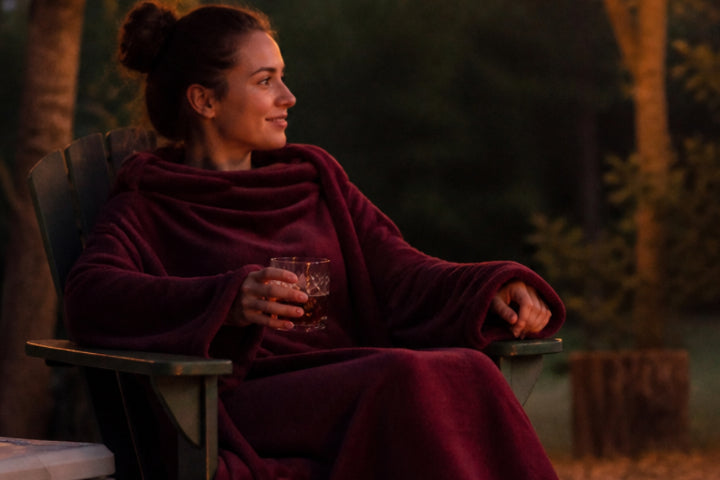 The Original Blanket with Sleeves, invented in Maine 1998